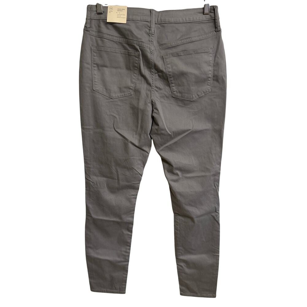 Universal Thread Women Skinny Jean 10 High Rise Stretch Gray Slim Sculpt New - Picture 5 of 11